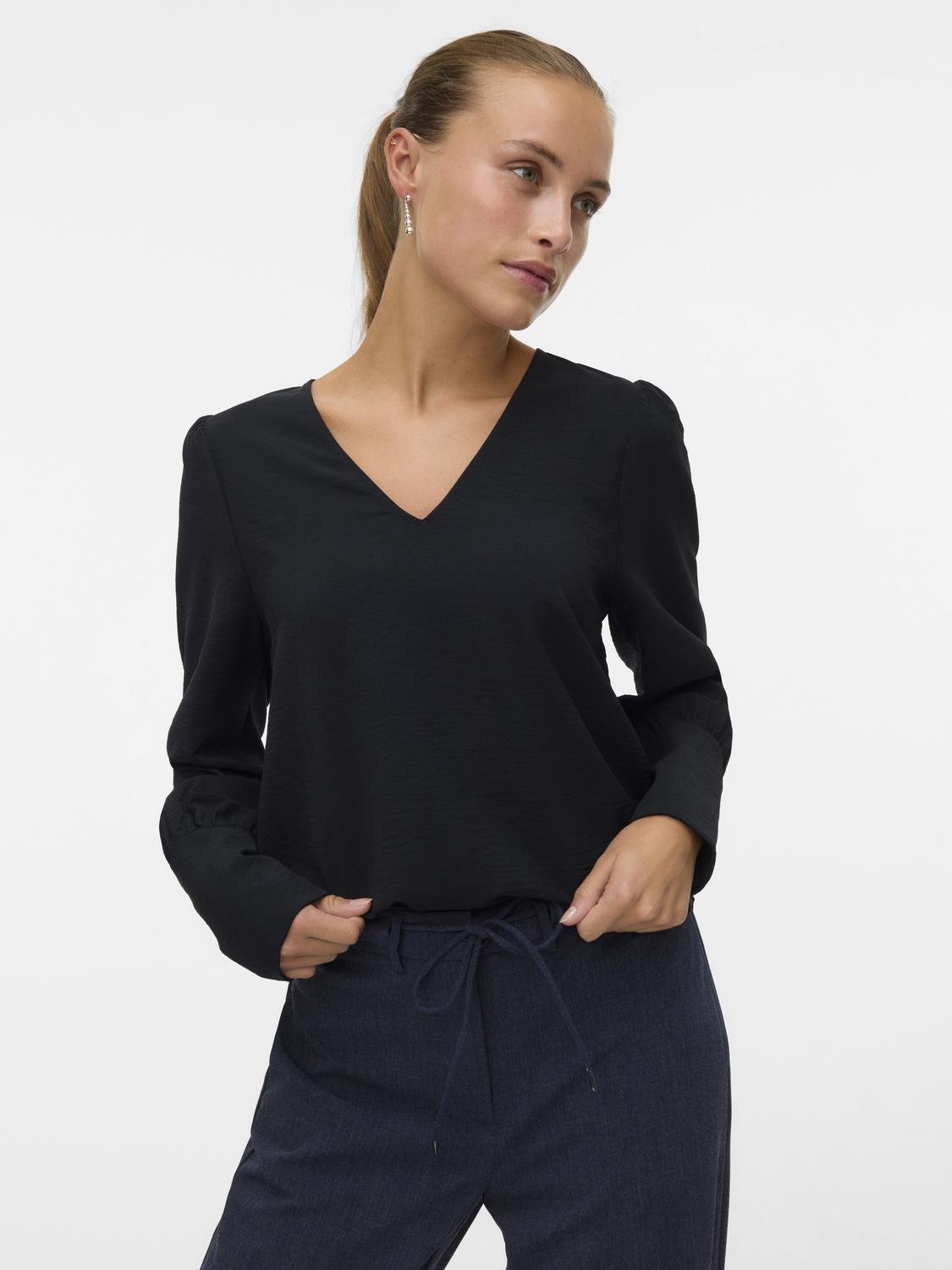 VMESME Top - Black - VERO MODA & VILA Bergvik